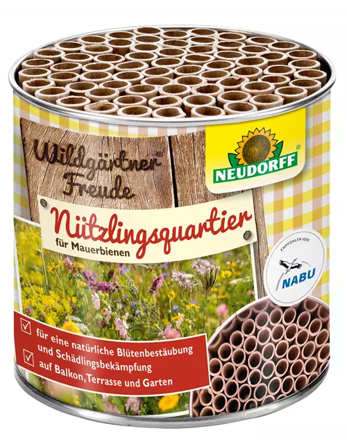 Neudorff WildgärtnerFreude Nützlingsquartiere für Mauerbienen