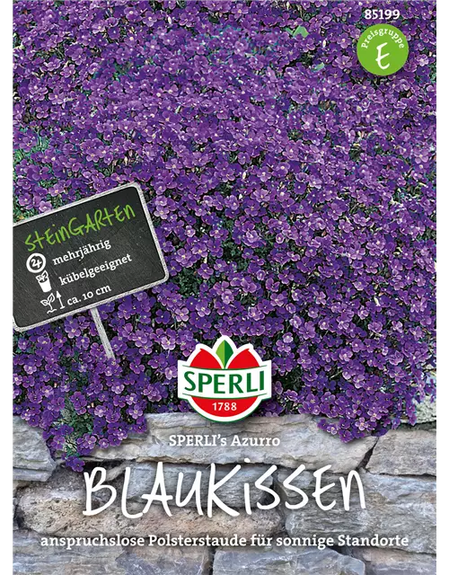 Garten-Blaukissen 'Azurro'