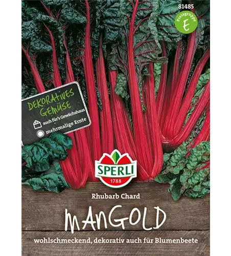 Blatt-Mangold 'Rhubarb Chard'