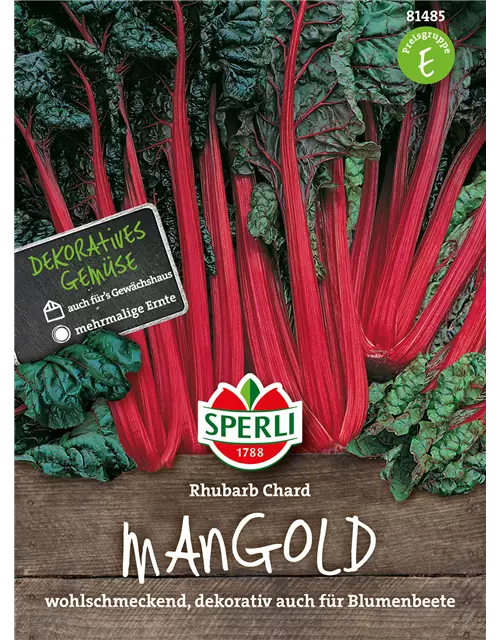 Blatt-Mangold 'Rhubarb Chard'