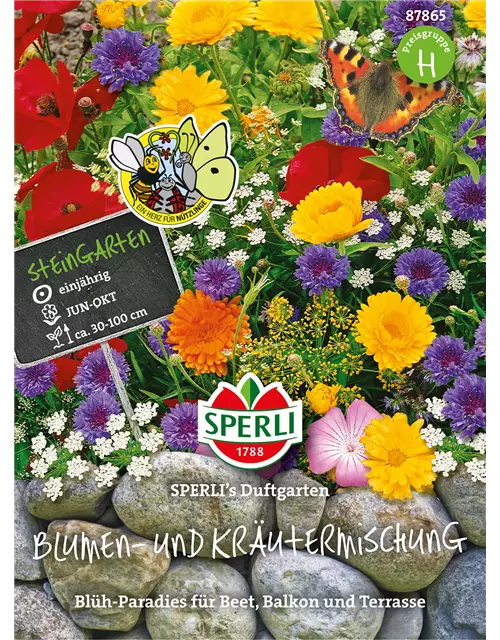 Blumen- und Kräutermischung 'Duftgarten'