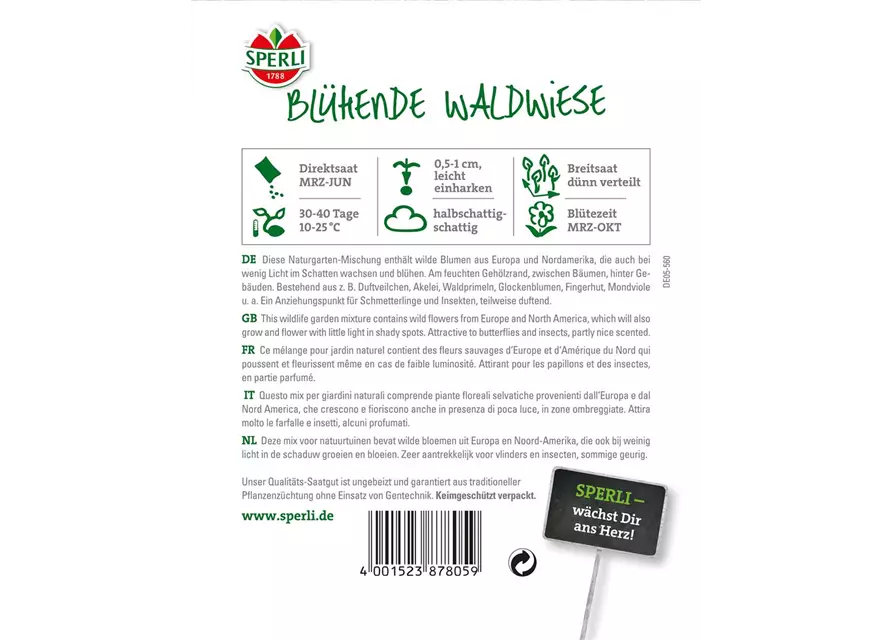 Blütenmix 'Waldwiese'