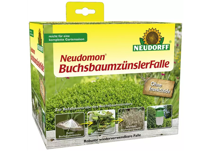 Neudomon Buchsbaumzünsler Falle