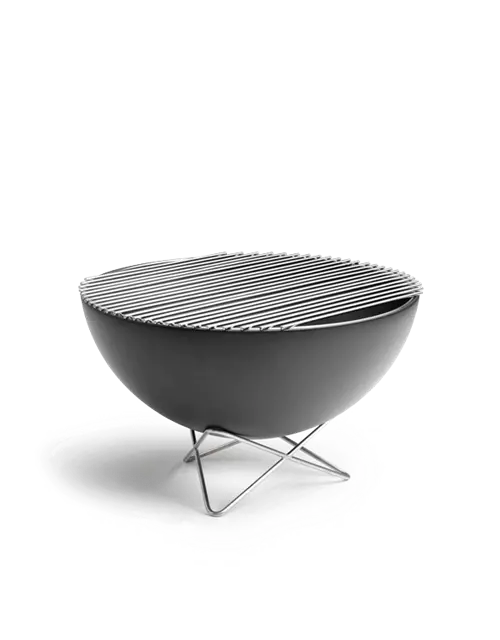 Feuerschale BOWL mit Drahtfuss, 57x35 cm