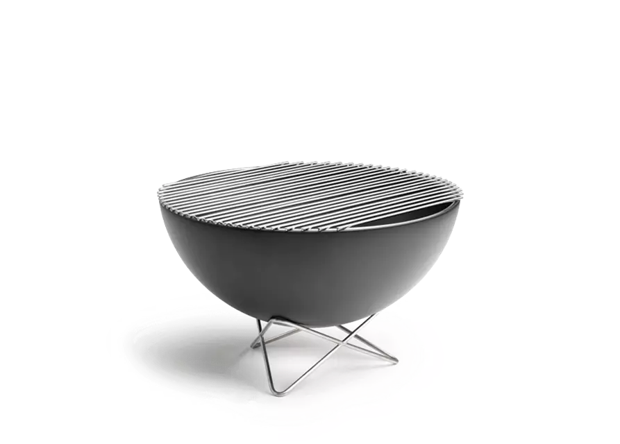 Feuerschale BOWL mit Drahtfuss, 57x35 cm