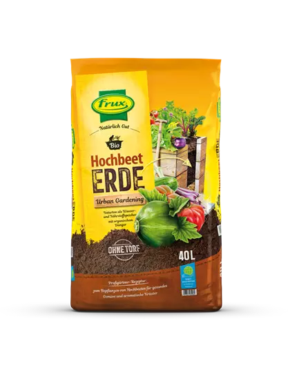 frux Bio Hochbeeterde – Urban Gardening