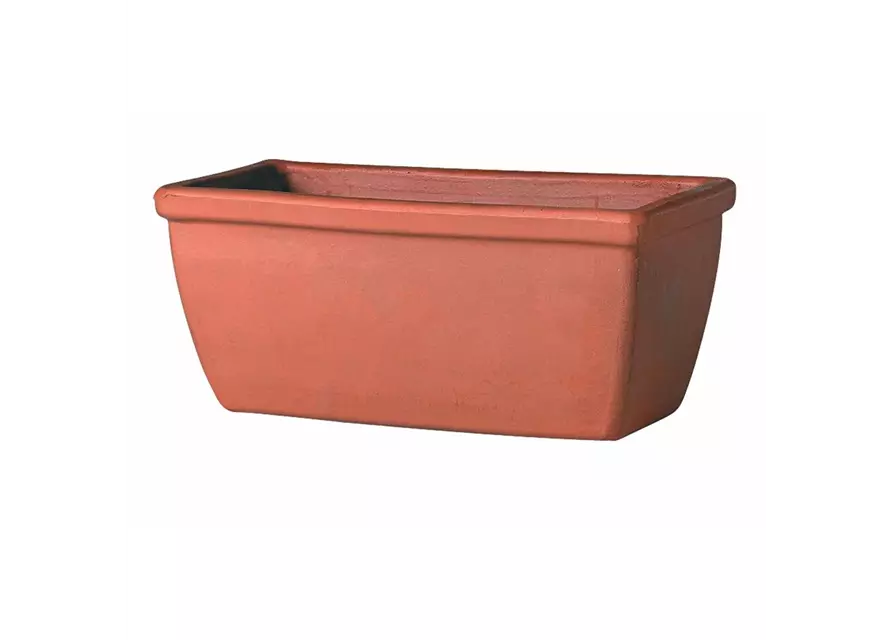 Terracotta Pflanzkasten 'Liscia'