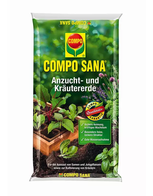 Compo Sana Anzucht- und Kräutererde 