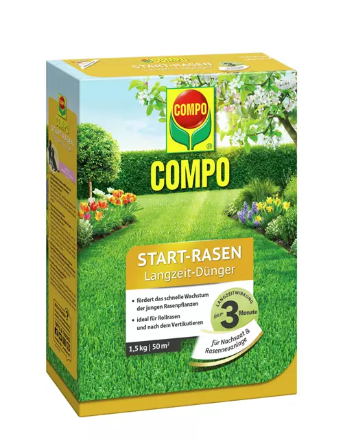 Compo Start-Rasen Langzeit-Dünger 