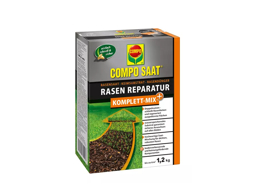 Compo SAAT Rasen-Reparatur Komplett Mix+ 