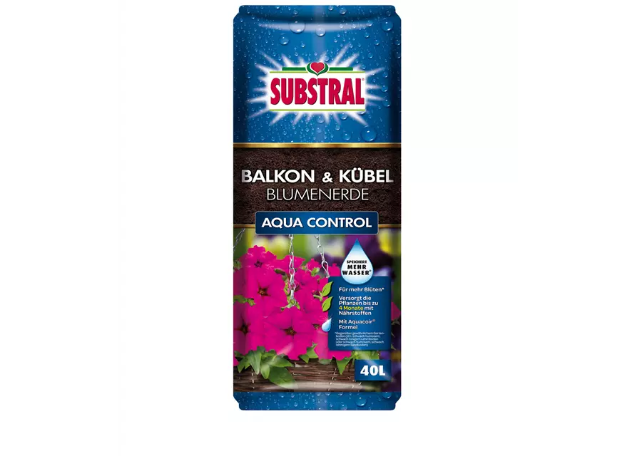 Substral Balkon+Kübel Blumenerde Aqua Control