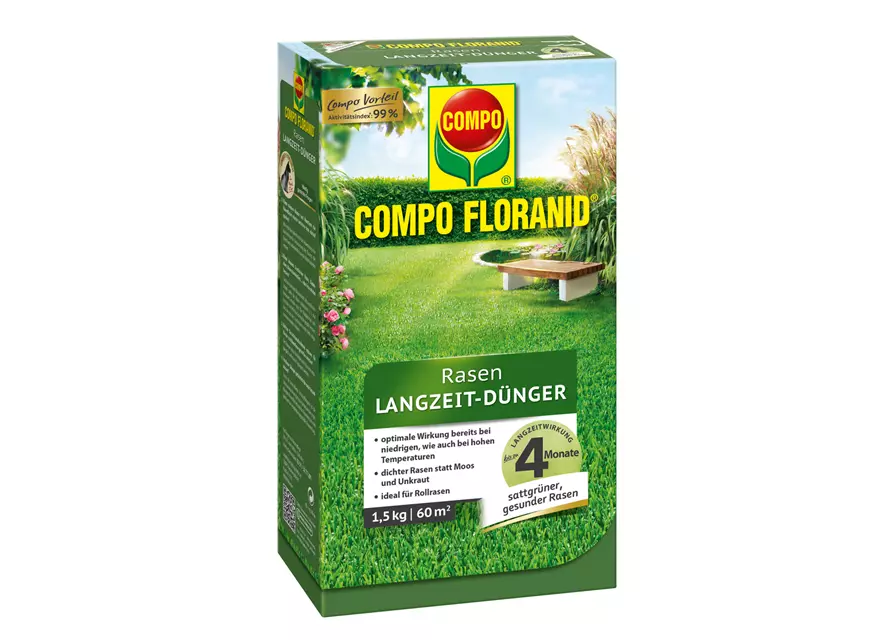 Compo FLORANID Rasen-Langzeitdünger 