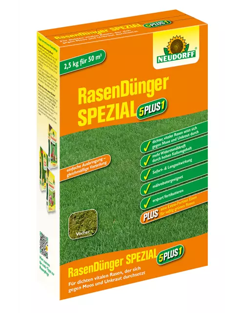 Neudorff RasenDünger SPEZIAL 5PLUS1