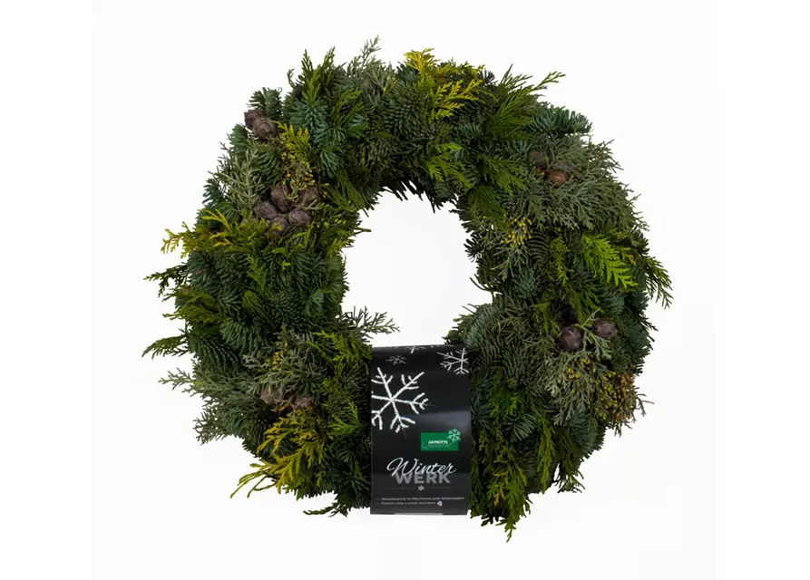 Adventskranz Premium, 35 cm