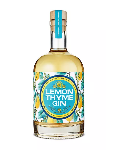 Lemon Thyme Gin 500ml (42% vol)