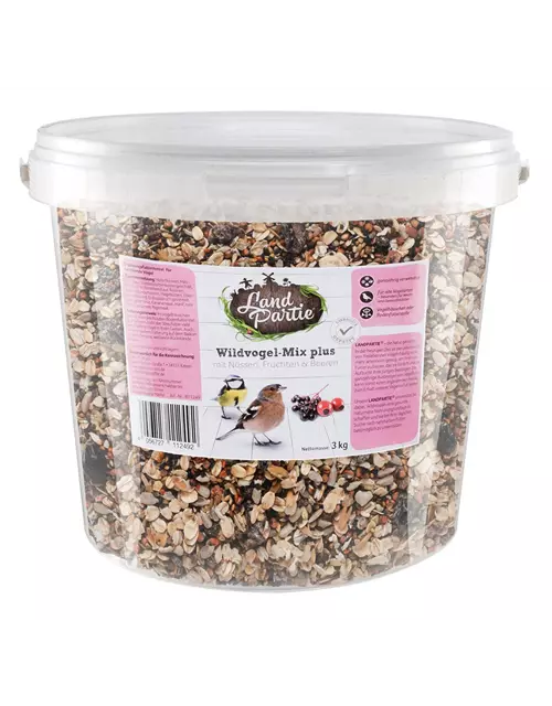 Wildvogelmix plus Nuss, Frucht, Beeren 3 kg