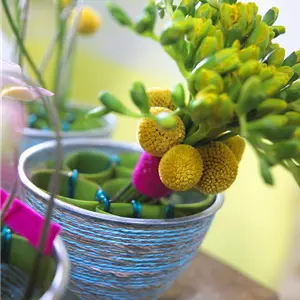 Kleine Helferlein in der Blumenvase