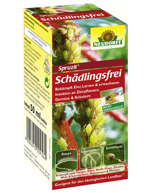 Spruzit Schädlingsfrei, gegen Insekten- und Raupenbefall, 50 ml