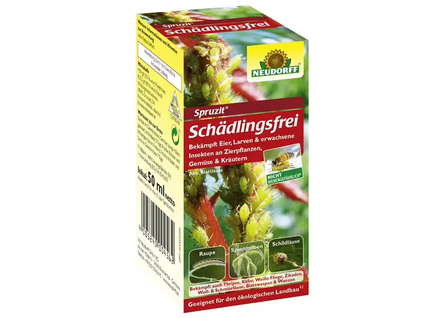 Spruzit Schädlingsfrei, gegen Insekten- und Raupenbefall, 50 ml