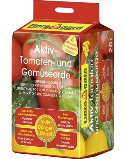 Floragard Aktiv Tomaten- und Gemüseerde