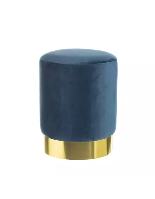 Pouf 'Yves' in blau