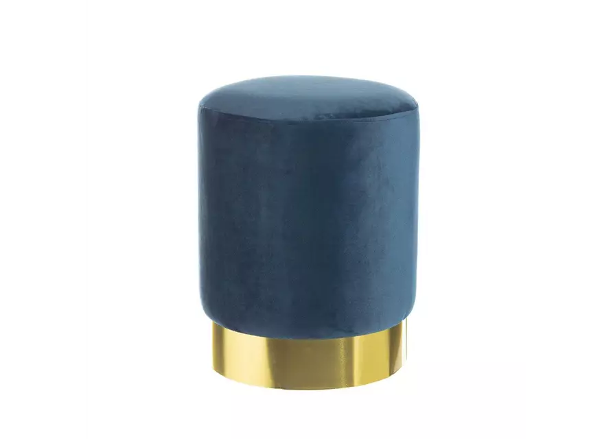 Pouf 'Yves' in blau